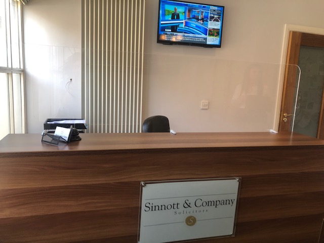 Sinnott Solicitors Re-Open for Office Consultations
